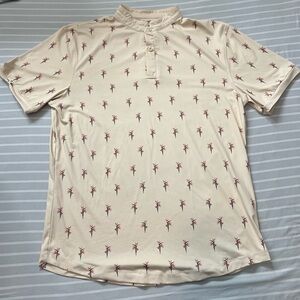 Mantra Catalyst Golf Polo Shirt - Birds of Paradise